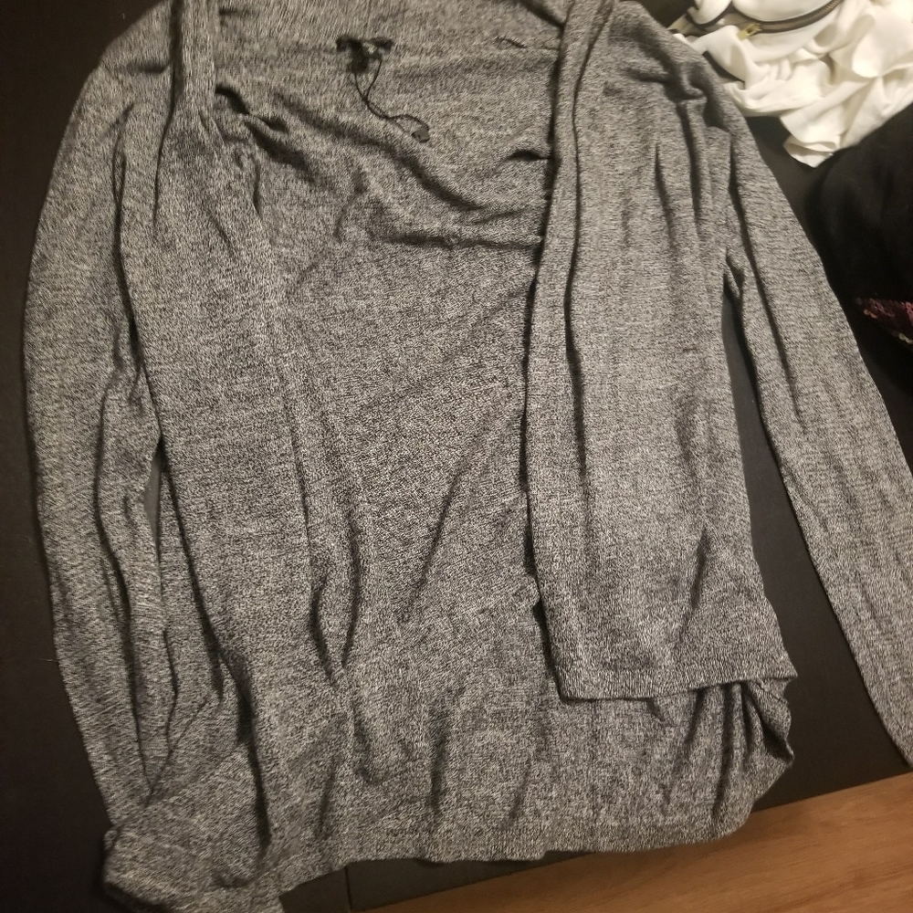 Express grey cardigan